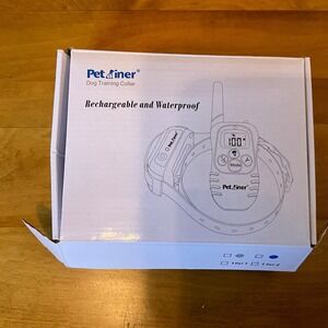 Petrainer Dog Training‎ Collar Rechargeable Waterproof Remote with 2 Collars